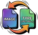 Save Image As Type Logo