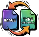 Save Image As Type Logo
