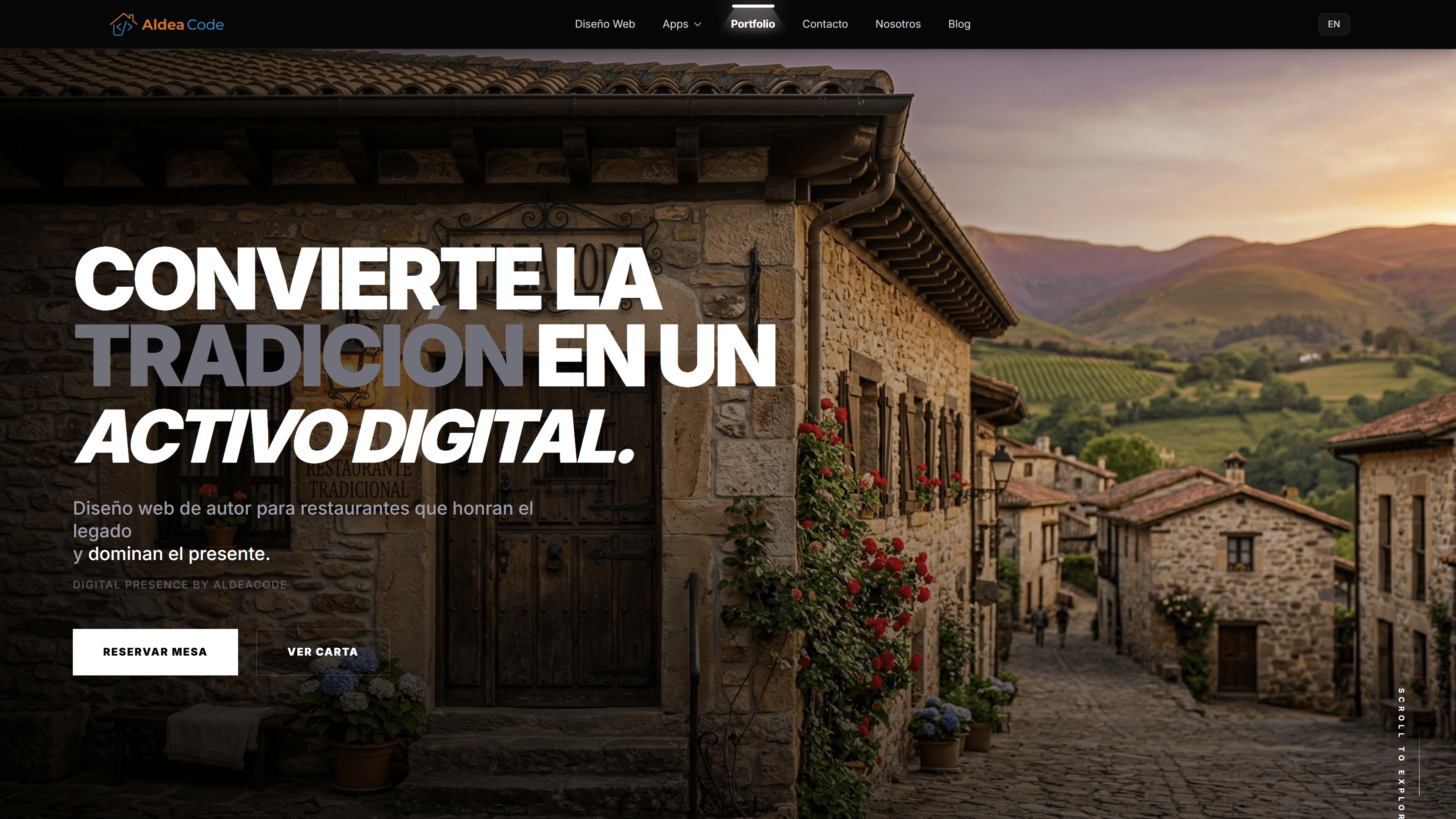 Vista previa de Web para Restauración de Autor