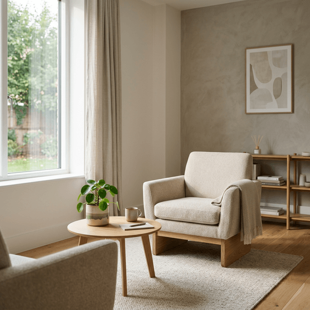 Ambiente de calma y reflexión