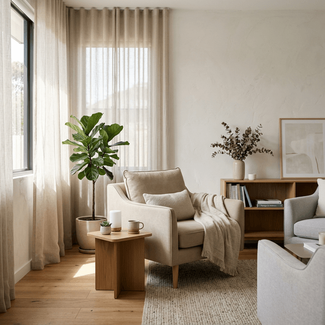 Espacio seguro y sereno para terapia psicológica