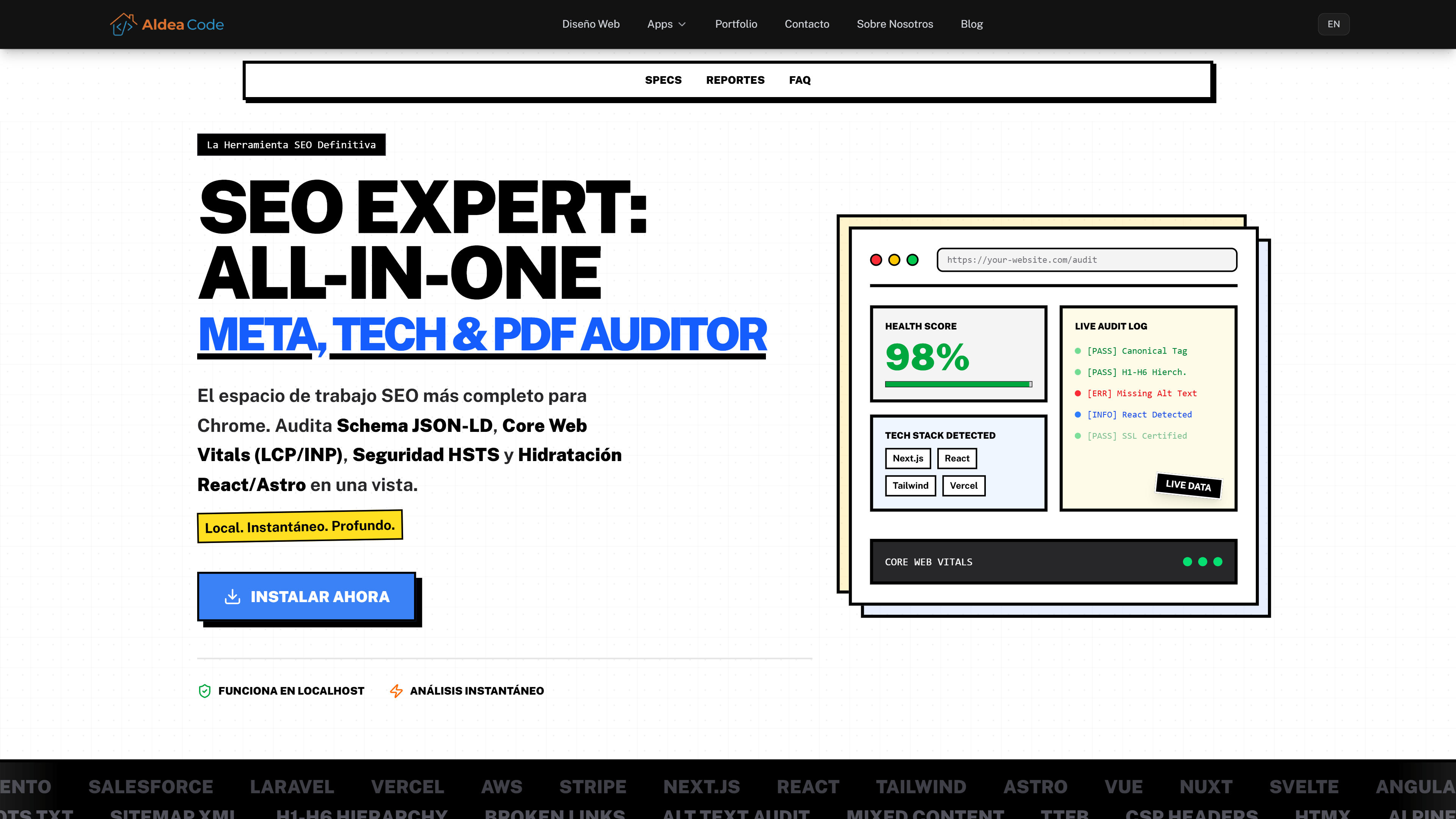 SEO Expert Pro Dashboard